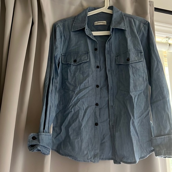 Denim Button Up - Picture 1 of 2